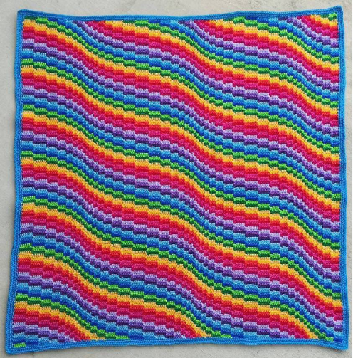Bargello Crochet Blanket Make-Along and Resources for New Knitters